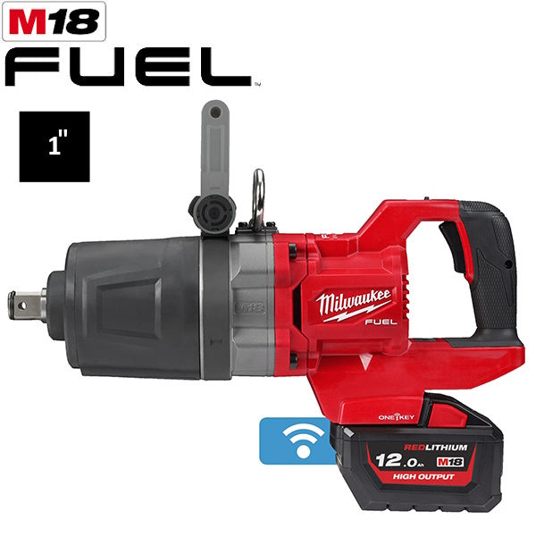 MILWAUKEE AVVITATORE IMPULSI 1" BATTERIA M18 ONEFHIWF1DS-121C 1"(V1/23)