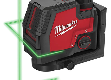MILWAUKEE LASER VERDE RICARICABILE USB 2 LINEE L4 CLL-301C(V1/23)