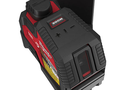 MILWAUKEE LASER VERDE RICARICABILE USB 2 LINEE L4 CLL-301C(V1/23)