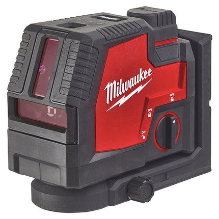 MILWAUKEE LASER VERDE RICARICABILE USB 2 LINEE+PIOMBO L4CLLP-301C(V1/23)