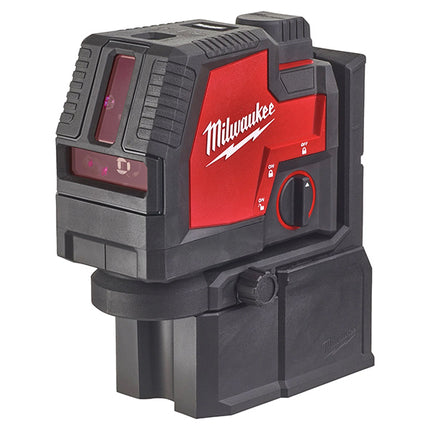 MILWAUKEE LASER VERDE RICARICABILE USB 2 LINEE+PIOMBO L4CLLP-301C(V1/23)