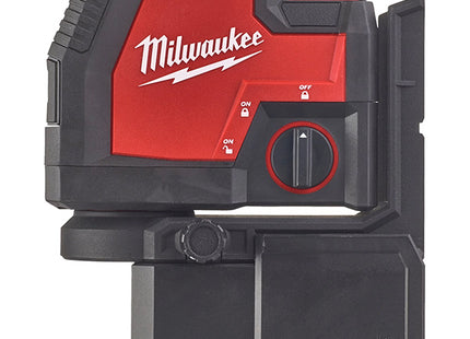 MILWAUKEE LASER VERDE RICARICABILE USB 2 LINEE+PIOMBO L4CLLP-301C(V1/23)