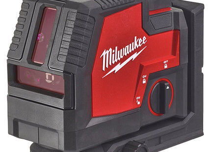 MILWAUKEE LASER VERDE RICARICABILE USB 2 LINEE+PIOMBO L4CLLP-301C(V1/23)