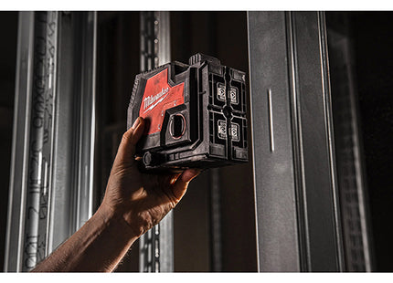 MILWAUKEE LASER VERDE RICARICABILE USB 2 LINEE+PIOMBO L4CLLP-301C(V1/23)