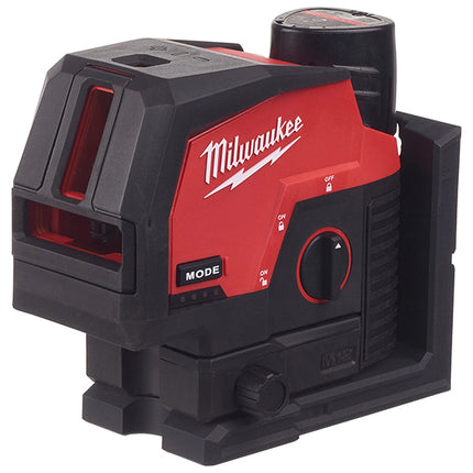 MILWAUKEE LASER VERDE A 2 LINEE CON PIOMBO M12 CLLP-301C(V1/23)