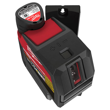 MILWAUKEE LASER VERDE A 2 LINEE CON PIOMBO M12 CLLP-301C(V1/23)