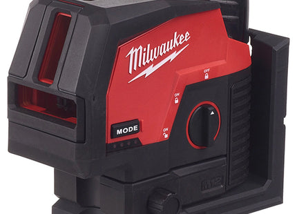 MILWAUKEE LASER VERDE A 2 LINEE CON PIOMBO M12 CLLP-301C(V1/23)