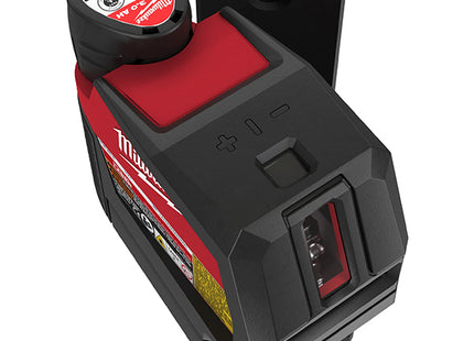 MILWAUKEE LASER VERDE A 2 LINEE CON PIOMBO M12 CLLP-301C(V1/23)