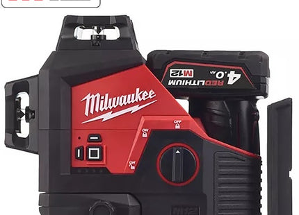 MILWAUKEE LASER VERDE A 3 LINEE 360° M12 3PL-401C(V1/24)