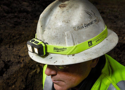 MILWAUKEE TORCIA FRONTALE LED CERTIFICATA ATEX MOD. ISHL-LED (V1/23)