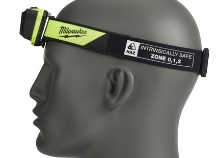 MILWAUKEE TORCIA FRONTALE LED CERTIFICATA ATEX MOD. ISHL-LED (V1/23)