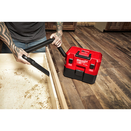 MILWAUKEE ASPIRATORE A BATTERIA SOLIDI/LIQUIDI M12 FVCL-0(V1/23)
