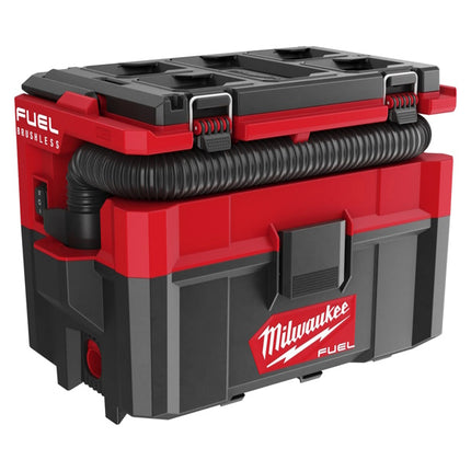 MILWAUKEE PACKOUT ASPIRATORE SOLIDI E LIQUIDI M18 FPOVCL-0