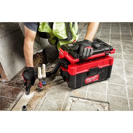 MILWAUKEE PACKOUT ASPIRATORE SOLIDI E LIQUIDI M18 FPOVCL-0