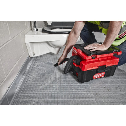 MILWAUKEE PACKOUT ASPIRATORE SOLIDI E LIQUIDI M18 FPOVCL-0