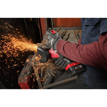 MILWAUKEE SMERIGLIATRICE ANGOLARE A BATTERIA M18 FSAG125X-0X