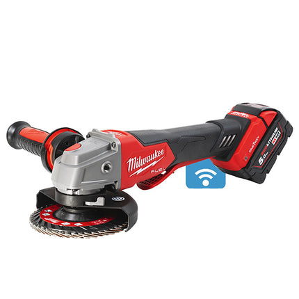 MILWAUKEE SMERIGLIATRICE ANGOLARE A BATTERIA M18 ONEFSAG125XPDB-502X