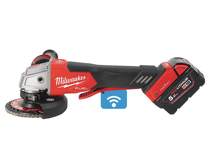 MILWAUKEE SMERIGLIATRICE ANGOLARE A BATTERIA M18 ONEFSAG125XPDB-502X