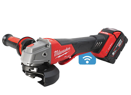 MILWAUKEE SMERIGLIATRICE ANGOLARE A BATTERIA M18 ONEFSAG125XPDB-502X