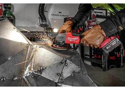 MILWAUKEE SMERIGLIATRICE ANGOLARE A BATTERIA M18 ONEFSAG125XPDB-502X