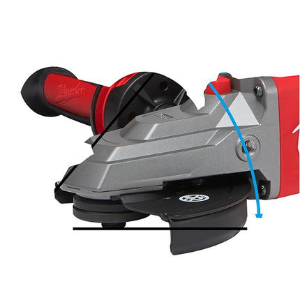 MILWAUKEE SMERIGLIATRICE ANGOLARE A BATTERIA M18 FSAGF125XB-0X (V2/23)