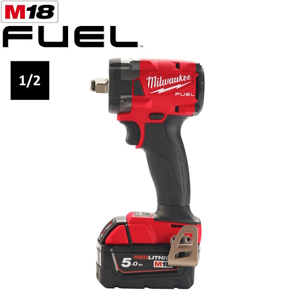 MILWAUKEE AVVITATORE IMPULSI DA 1/2" A BATTERIA M18 FIW2F12-502X (V1/23)