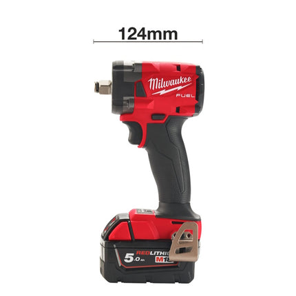 MILWAUKEE AVVITATORE IMPULSI DA 1/2" A BATTERIA M18 FIW2F12-502X (V1/23)