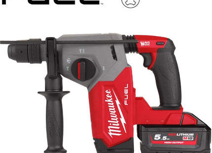 MILWAUKEE TASSELLATORE SDS-PLUS A BATTERIA M18 FHX-552X (V1/23)
