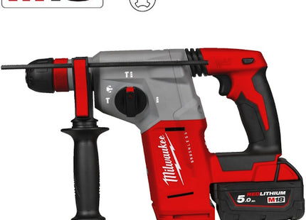 MILWAUKEE TASSELLATORE SDS-PLUS A BATTERIA M18 BLHX-502X (V1/23)