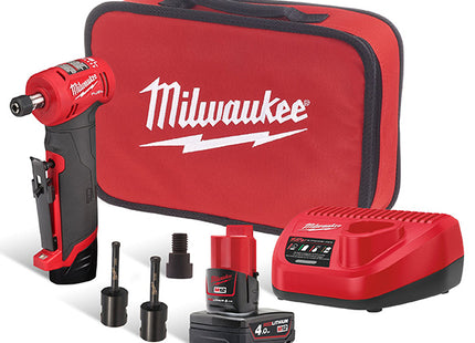 MILWAUKEE MINI SMERIGLIATRICE ANGOLARE A BATTERIA M12 FDGA-422BA (V1/23)