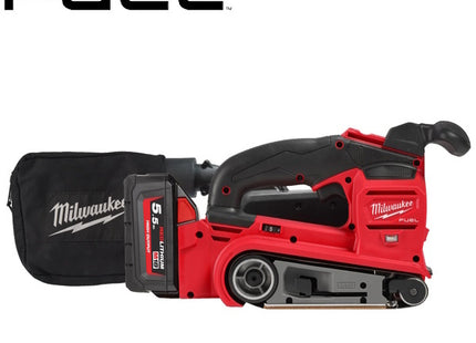 MILWAUKEE LEVIGATRICE A NASTRO A BATTERIA M18 FBTS75-552X