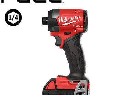 MILWAUKEE AVVITATORE IMPULSI DA 1/4" HEX A BATTERIA M18 FID3-502X(V1/23)