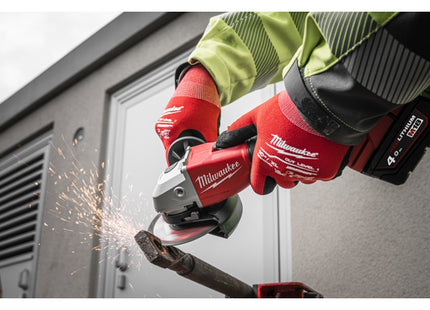 MILWAUKEE SMERIGLIATRICE ANGOLARE A BATTERIA M18 BLSAG125X-402X (V1/24)