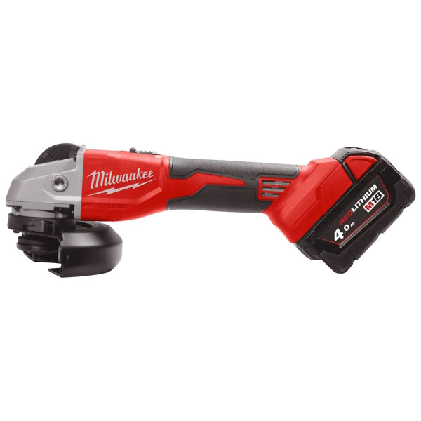 MILWAUKEE SMERIGLIATRICE ANGOLARE A BATTERIA M18 BLSAG125X-402X (V1/24)