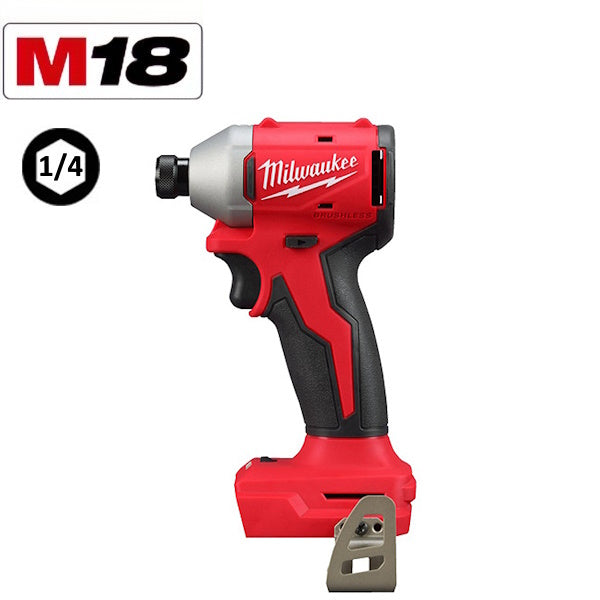 MILWAUKEE AVVITATORE IMPULSI DA 1/4" HEX A BATTERIA M18 BLIDR-0