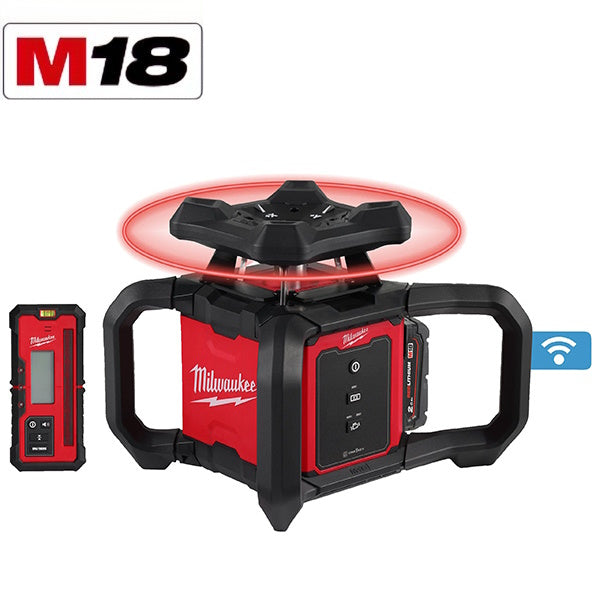 MILWAUKEE LASER ROTANTE A RAGGIO ROSSO M18 RLOH600-201C(V1/24)