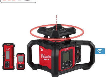 MILWAUKEE LASER ROTANTE A RAGGIO ROSSO M18 RLOHVG1200-501C(V2/24)