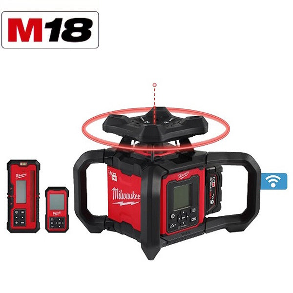 MILWAUKEE LASER ROTANTE A RAGGIO ROSSO M18 RLOHVG1200-501C(V2/24)