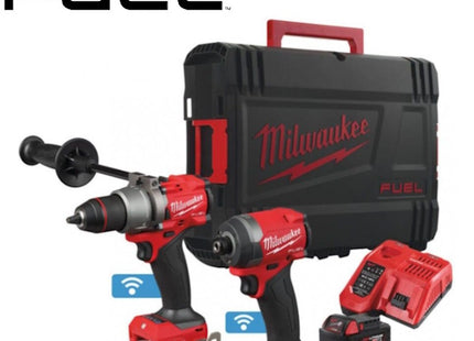 MILWAUKEE KIT M18 ONEPP2A3-502X TRAPANO+AVVITATORE IMPULSI 1/4"