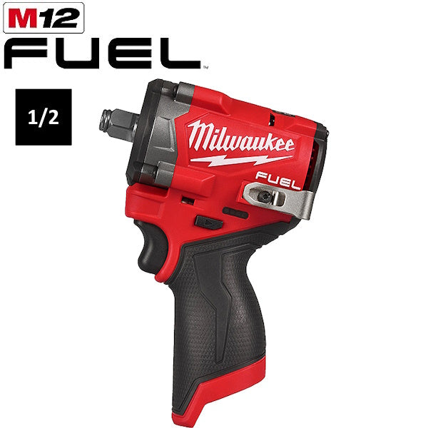 MILWAUKEE AVVITATORE IMPULSI DA 1/2" A BATTERIA M12 FCIWF12G3-0