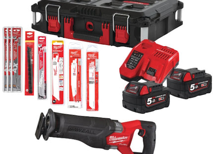 MILWAUKEE SEGA DIRITTA A BATTERIA M18 FSZ100P-502P