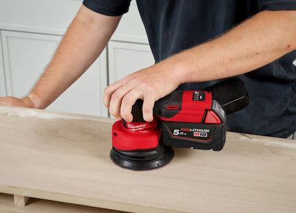 MILWAUKEE LEVIGATRICE ROTORBITALE A BATTERIA M18 FROS125-502X