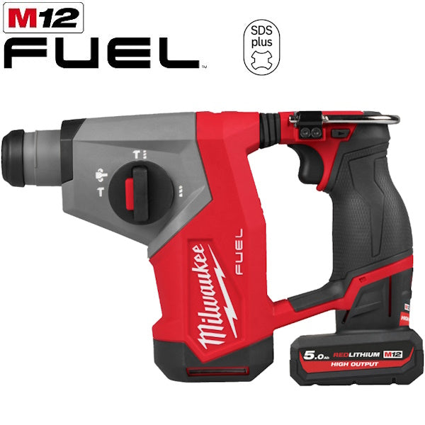 MILWAUKEE TASSELLATORE SDS-PLUS A BATTERIA M12 FHAC16-502X