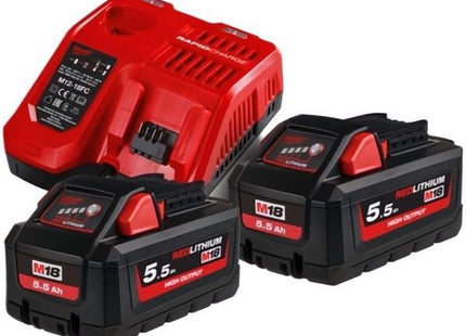 MILWAUKEE KIT M18 FPP2BF-552X TASSELLATORE + SMERIGLIATRICE