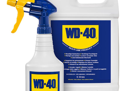 WD-40 UNIVERSALE MULTIFUNZIONE TANICA LT5 + DOSATORE SPRAY