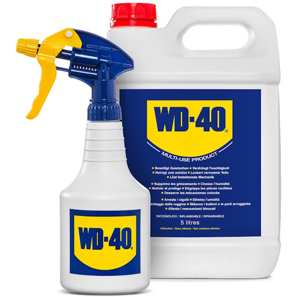 WD-40 UNIVERSALE MULTIFUNZIONE TANICA LT5 + DOSATORE SPRAY