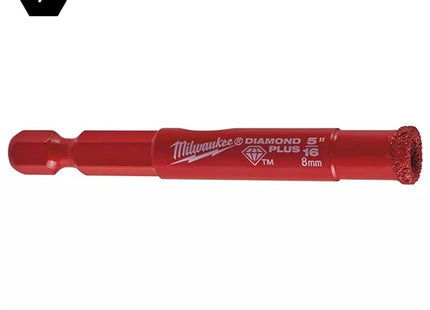 MILWAUKEE PUNTA DIAMANTATA DIAMOND PLUS A SECCO/UMIDO