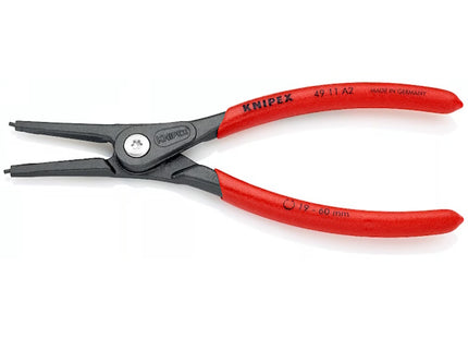 KNIPEX PINZA PER SEEGER ESTERNI BECCHI DIRITTI 4911A