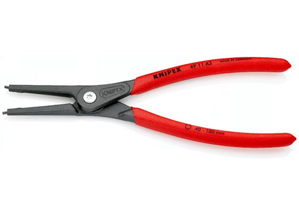 KNIPEX PINZA PER SEEGER ESTERNI BECCHI DIRITTI 4911A