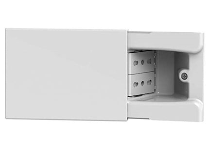 HIDE PRESA DA INCASSO CON 2 PRESE BIPASSO 10/16A BIANCO